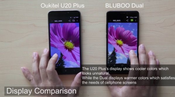 Bluboo Dual vs Oukitel U20 Plus