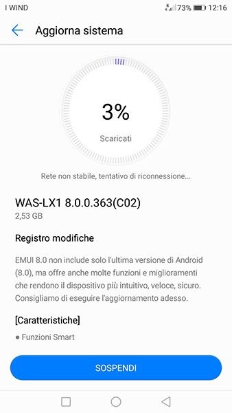 Huawei P10 Lite brand Vodafone