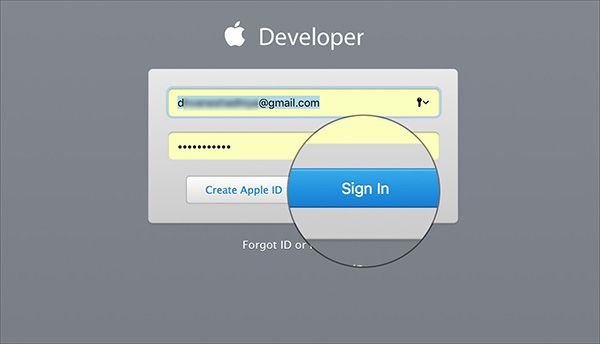 sign-in-with-developer-account-on-developer-web-page