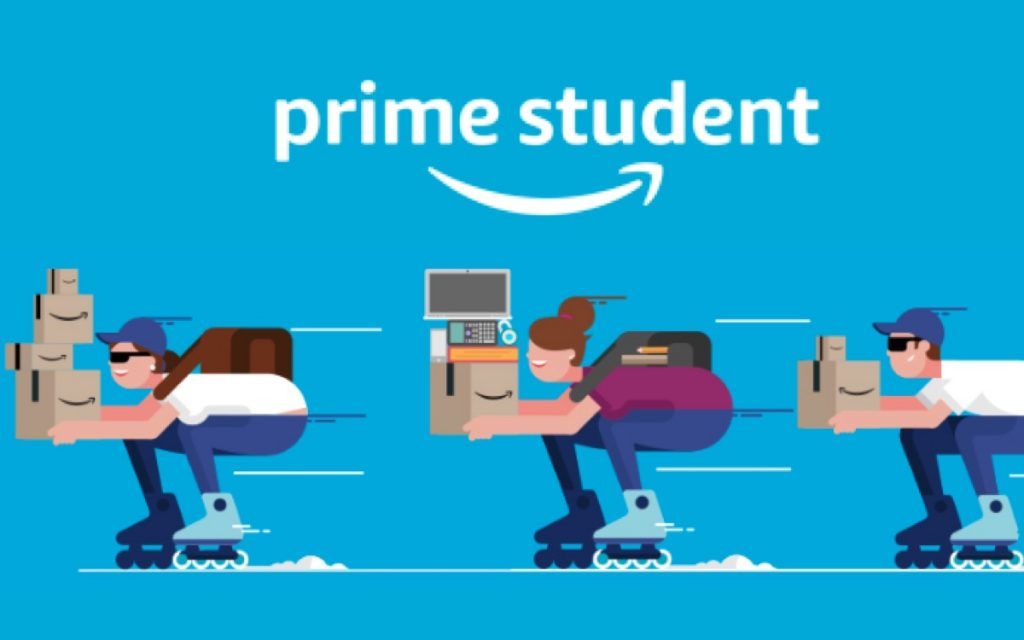 Amazon Prime Student qualunque servizio Prime gratis per tre mesi per