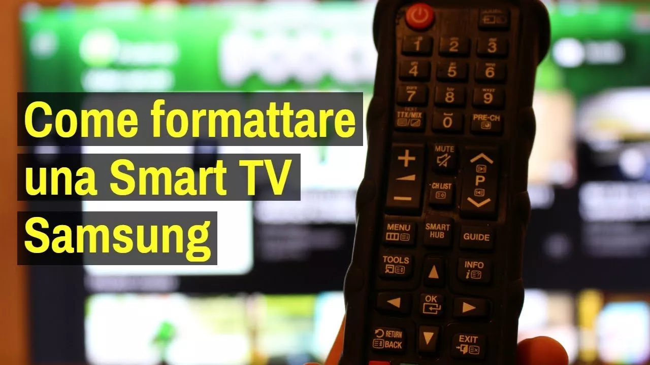 Come ripristinare TV Samsung